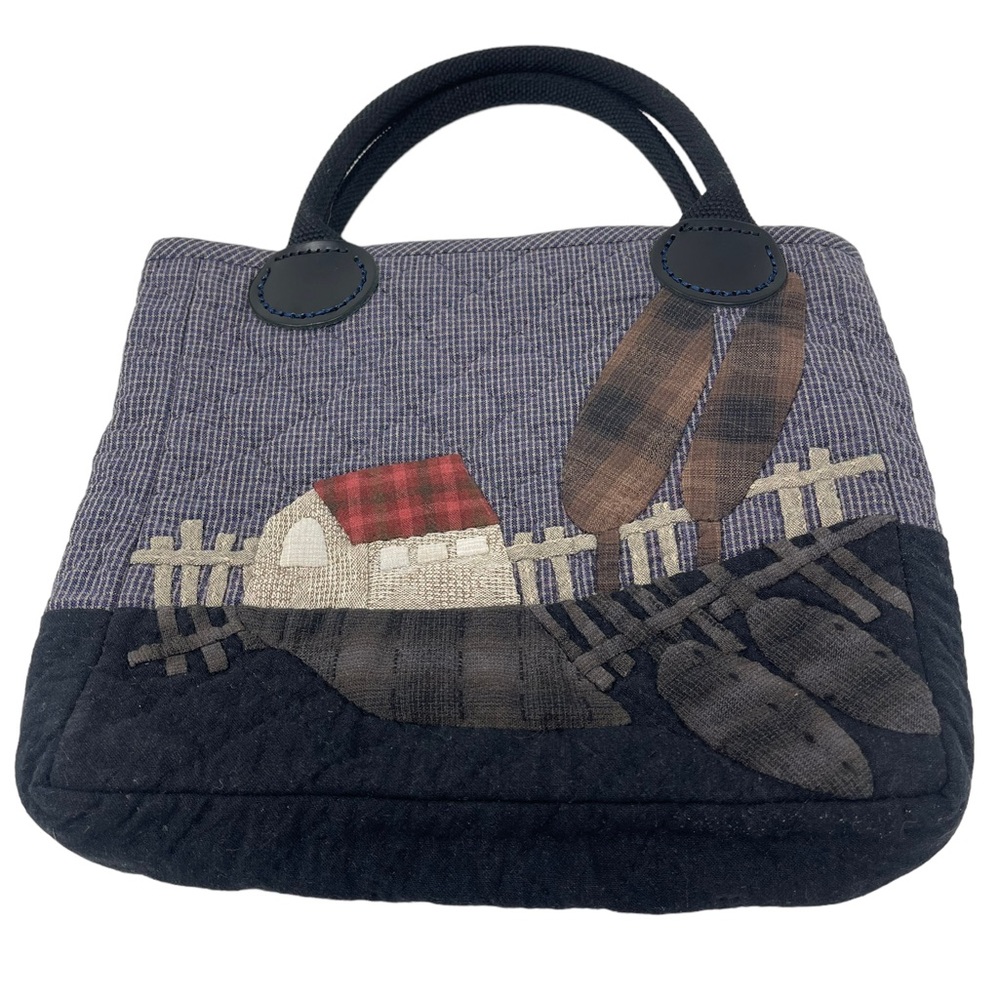 New Handmade Satchel Bag Purse Quilted new - Picture 10 of 12